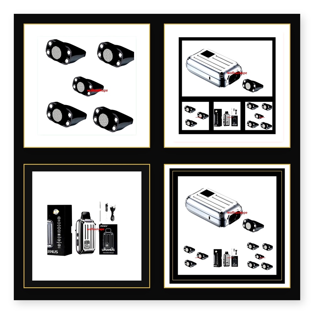 Dry Herb Vaping Accessories - Wolfcoolvape ANIX Uranus droge kruidenverdampers mondstukken