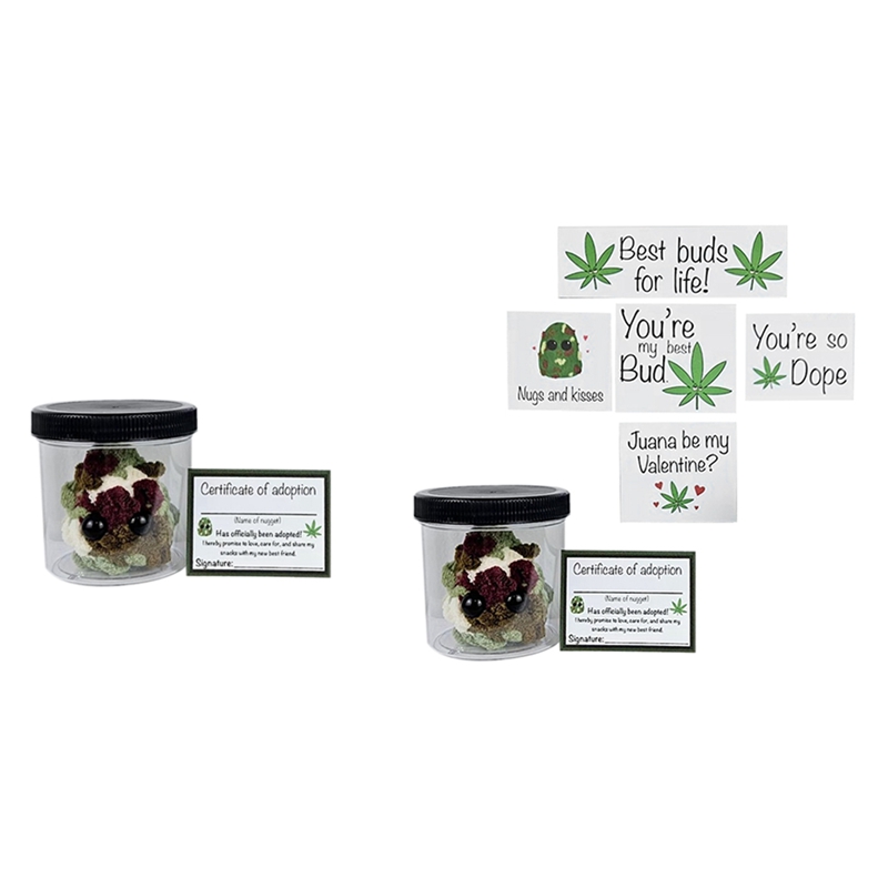 Dry Herb Vaping Accessories - Adopteer Een Wiet Plushie, Pot Grappige