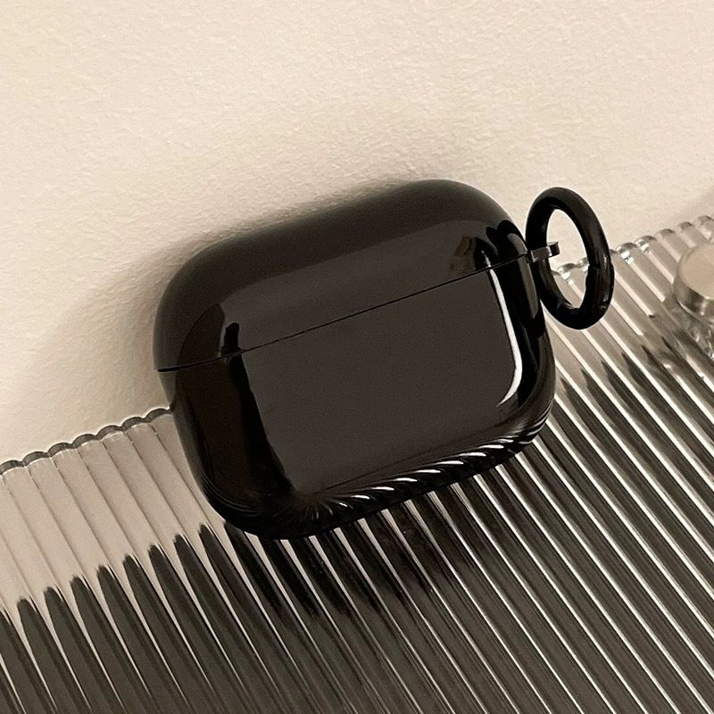 Anker Speaker Soundcore Boom 2 - Luxe glanzende zwarte oordopjeshoes voor Airpods