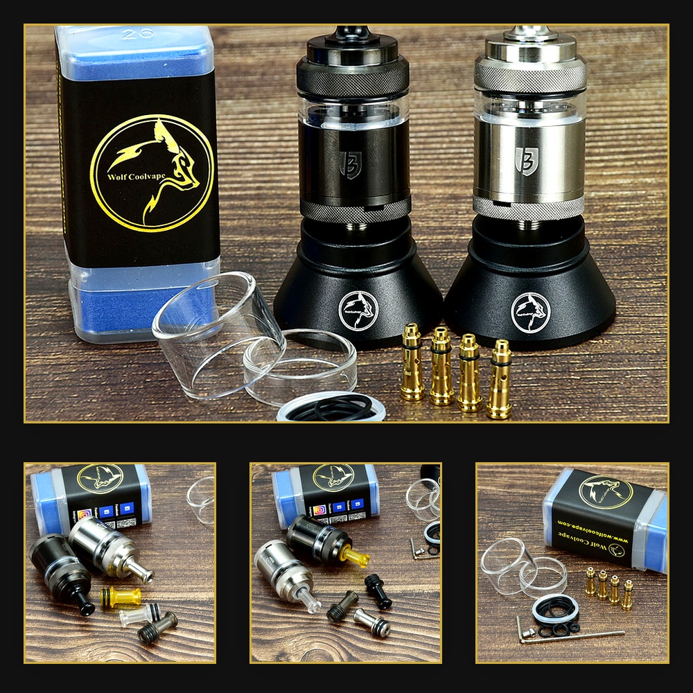 Vaping Air - Berserker Mini V3 MTL-tank - 510