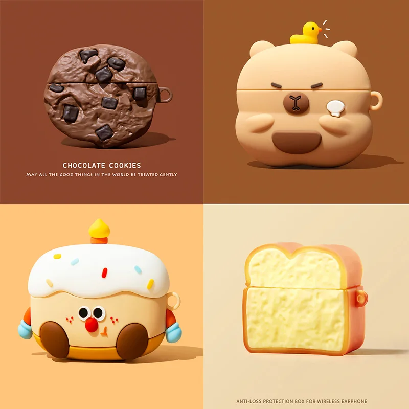 Anker Speaker Soundcore Boom 2 - 3D Chocolade Koekjes Broodje Hoesje voor