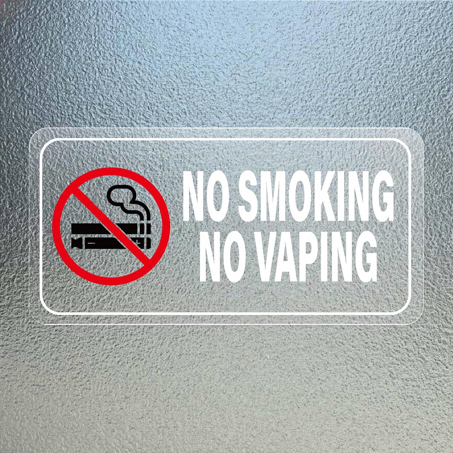Vaping Area - 10 stuks: sticker met de tekst