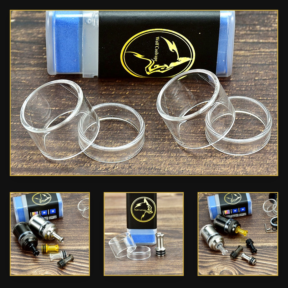Vaping Air - Berserker Mini V3 MTL-tank met glazen