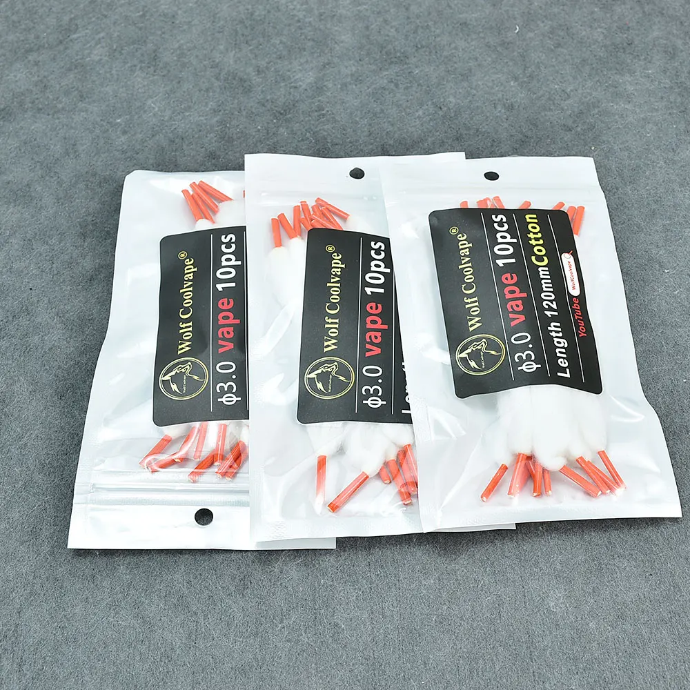 Vape Coil Replacement - Wolfcoolvape NI80 Voorgebouwde verwarmingsdraad Vape Coil