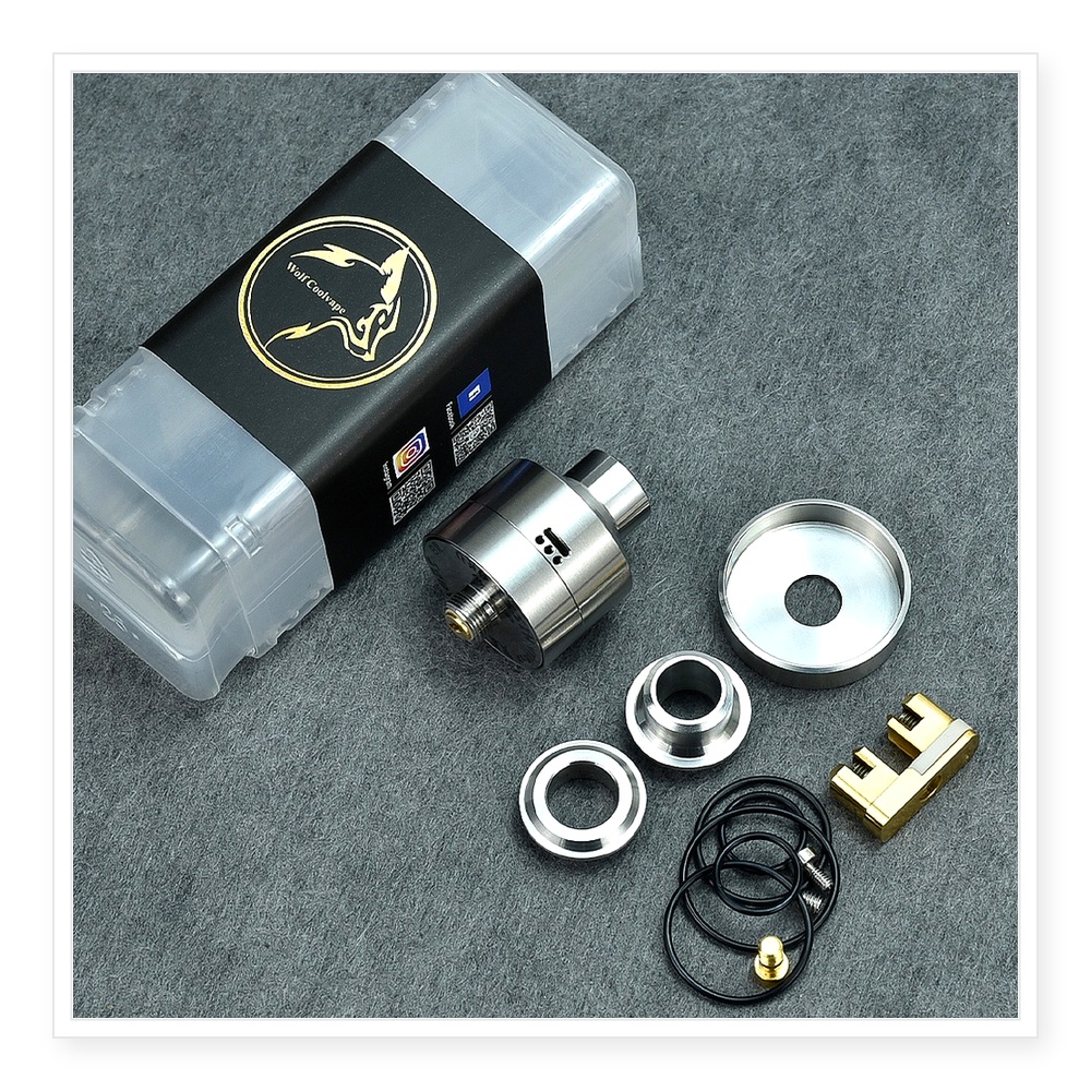 22MM Nisshoku RDA MTL-verstuiv - Vape Coil Replacement recensie en prijs