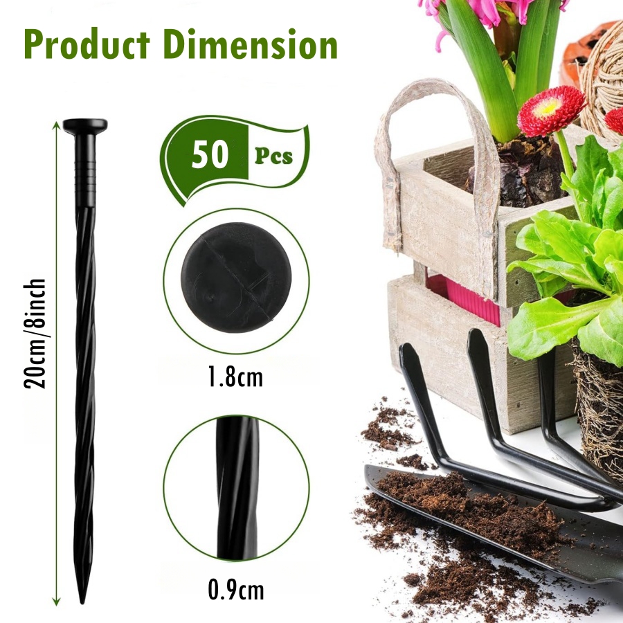 10 stuks plastic tuin grondpen - Dry Herb Vaping Accessories recensie en prijs