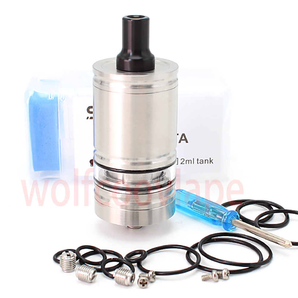 Wolfcoolvape Lindy RTA 316SS T - Vaping Air recensie en prijs