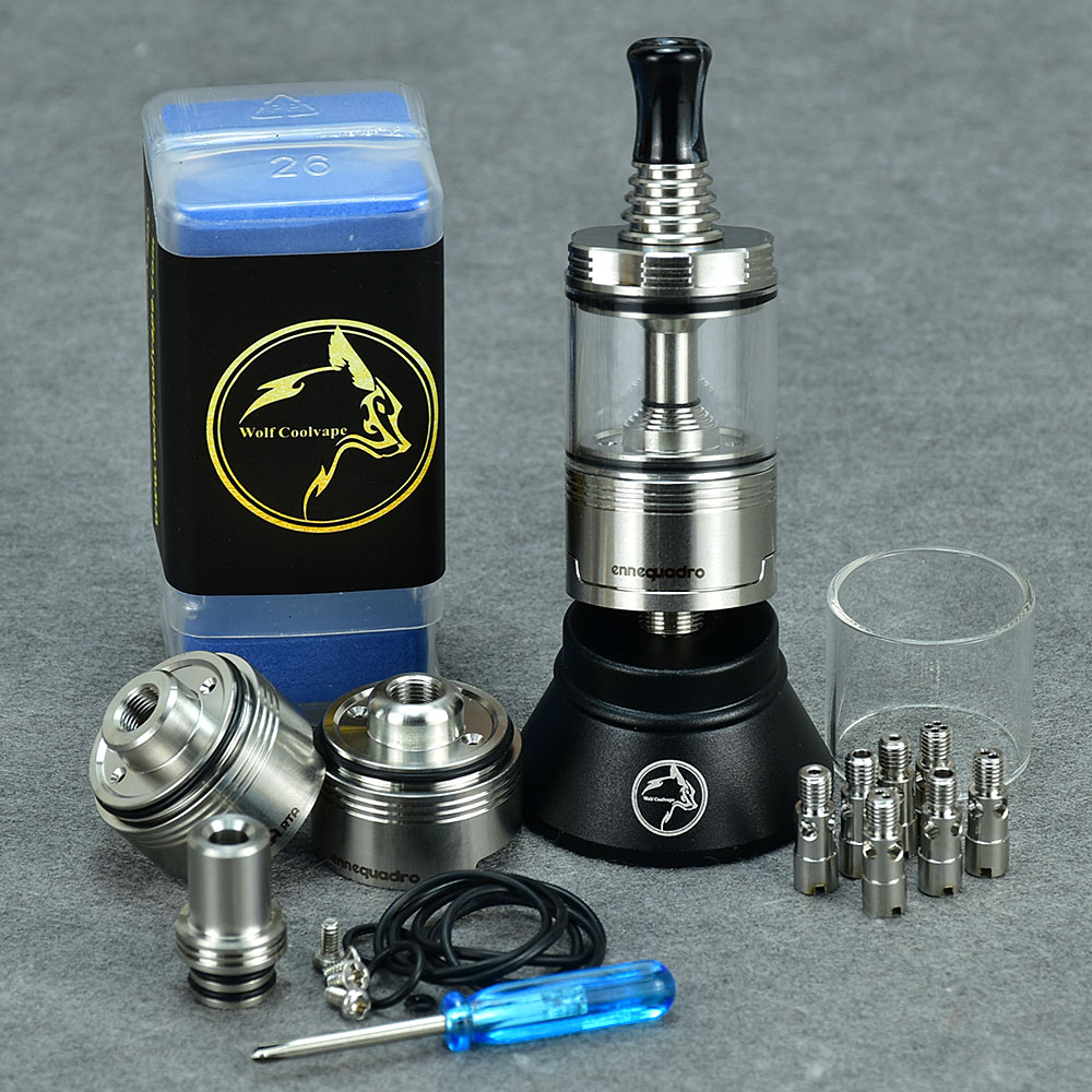 Wolfcoolvape Moka mtl RTA Rebu - Vaping Air recensie en prijs