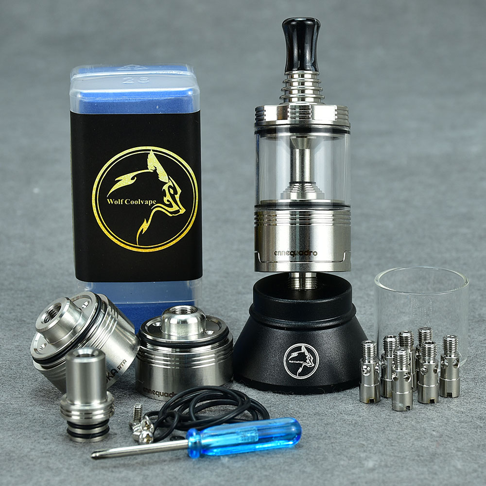 Wolfcoolvape Moka mtl RTA Rebu - Vaping Air recensie en prijs
