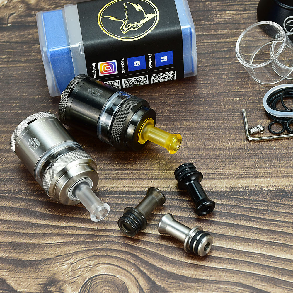 Berserker Mini V3 MTL-tank met - Vaping Air recensie en prijs