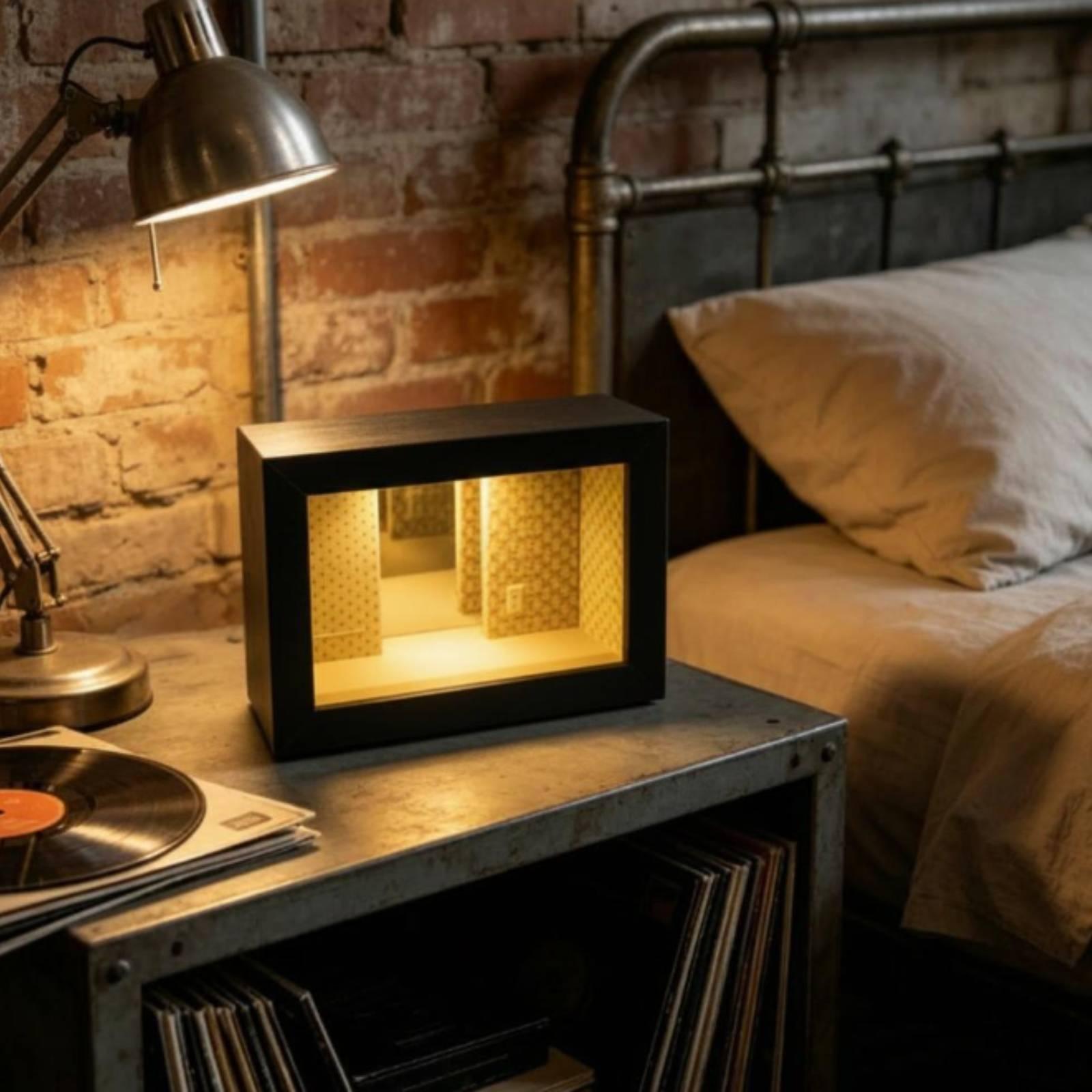 Houten schaduwdoos met oneindi - Battery Case Storage recensie en prijs