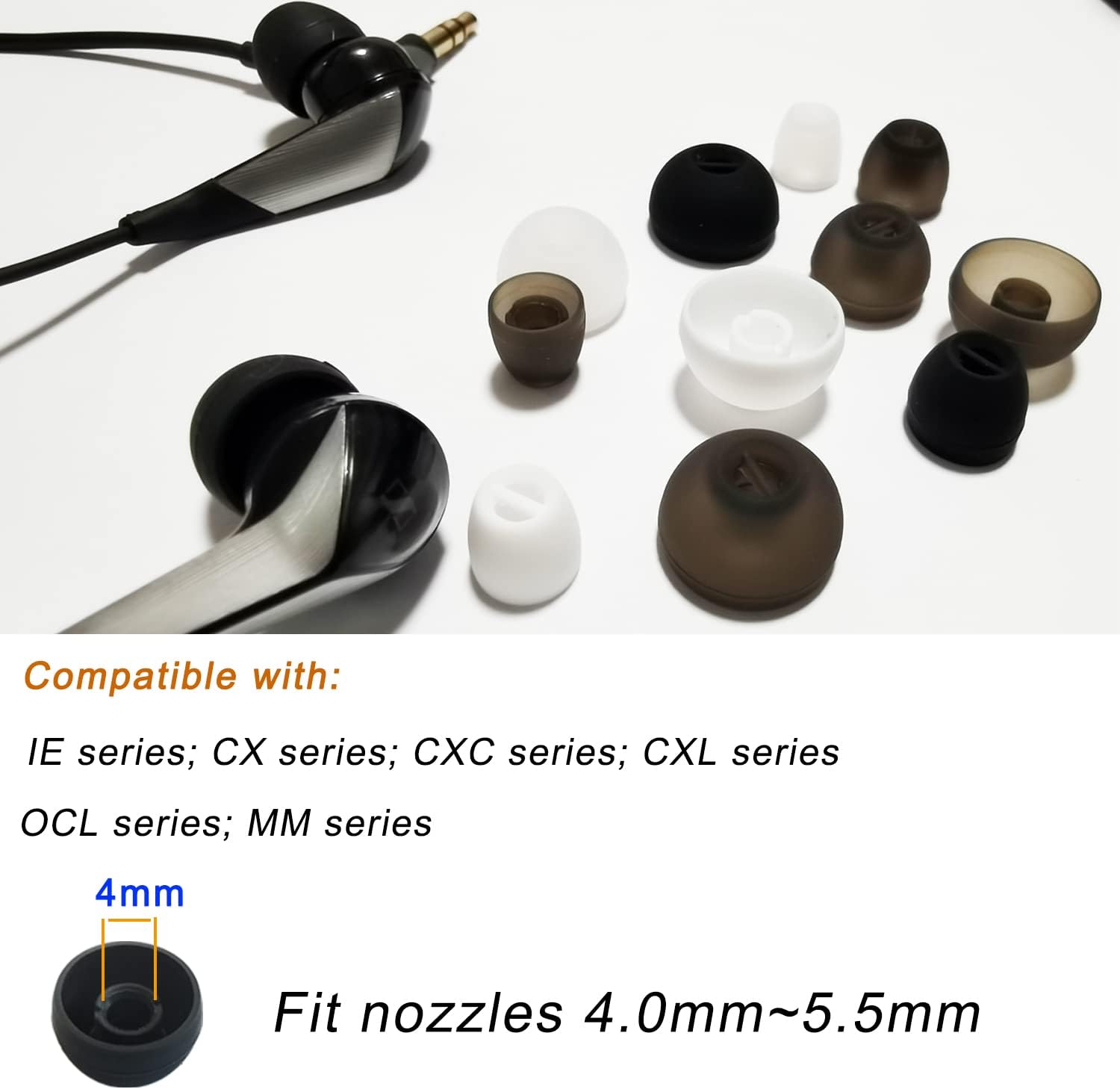 8 stuks voor Sennheiser CX Plu - Sennheiser Headphone Momentum 4 recensie en prijs