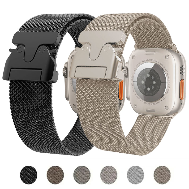 Milanese band voor Apple Watch - Mesh Coil Strip recensie en prijs