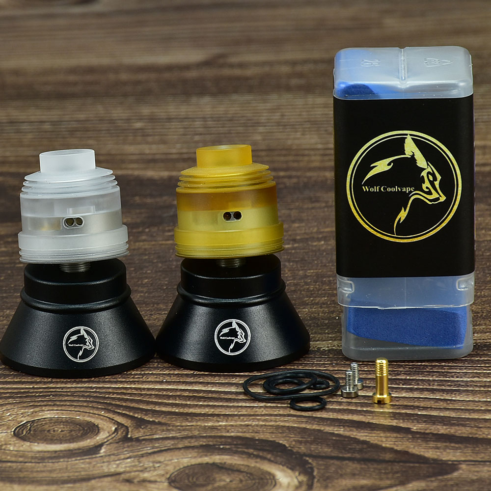 Wolfcoolvape Hussar V2 RDA Tan - Rda Atomizer Deck recensie en prijs
